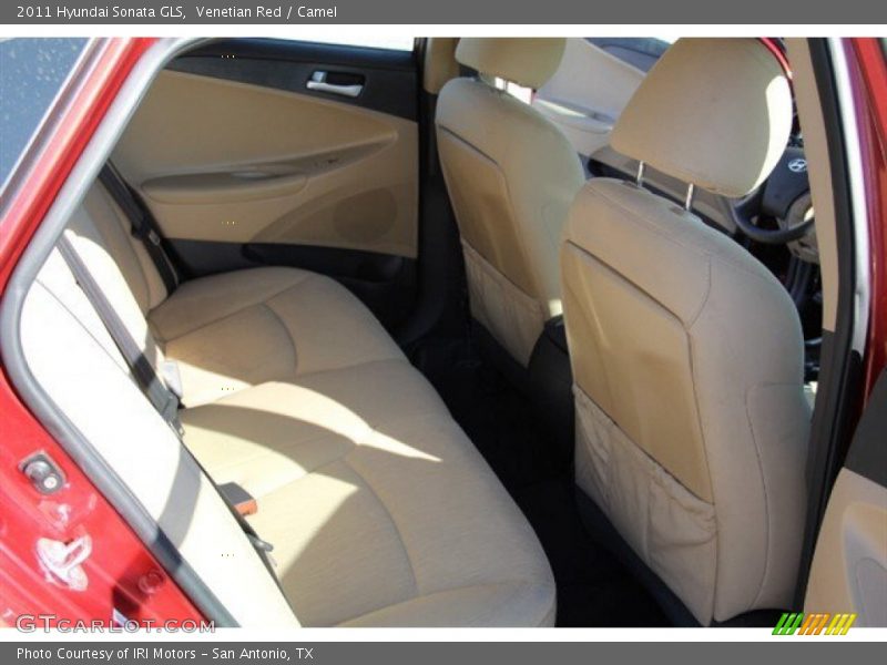 Venetian Red / Camel 2011 Hyundai Sonata GLS