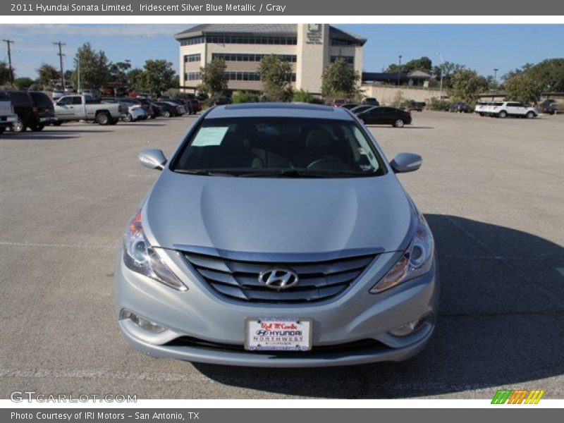 Iridescent Silver Blue Metallic / Gray 2011 Hyundai Sonata Limited