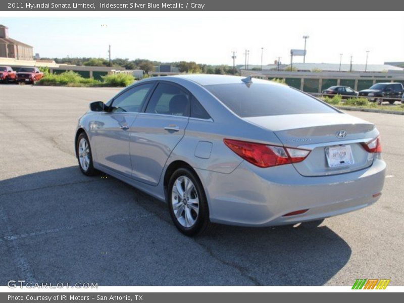 Iridescent Silver Blue Metallic / Gray 2011 Hyundai Sonata Limited