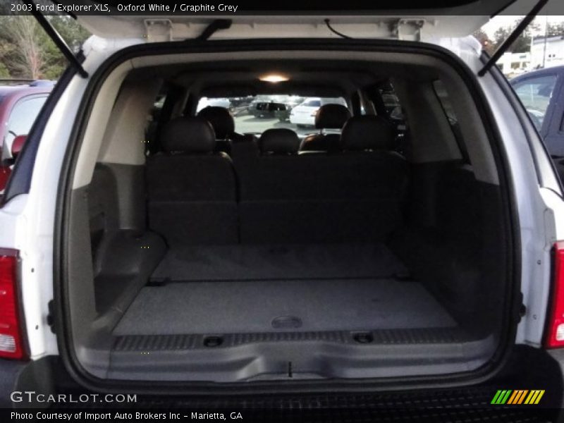Oxford White / Graphite Grey 2003 Ford Explorer XLS