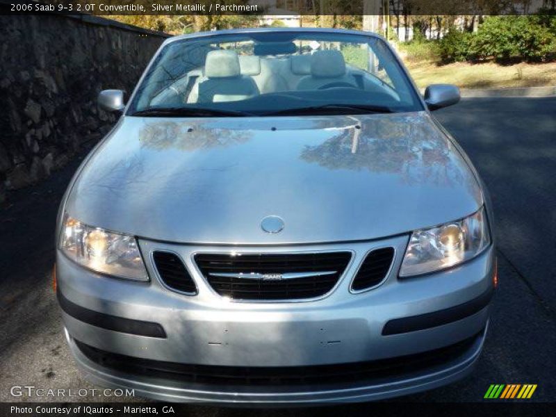 Silver Metallic / Parchment 2006 Saab 9-3 2.0T Convertible