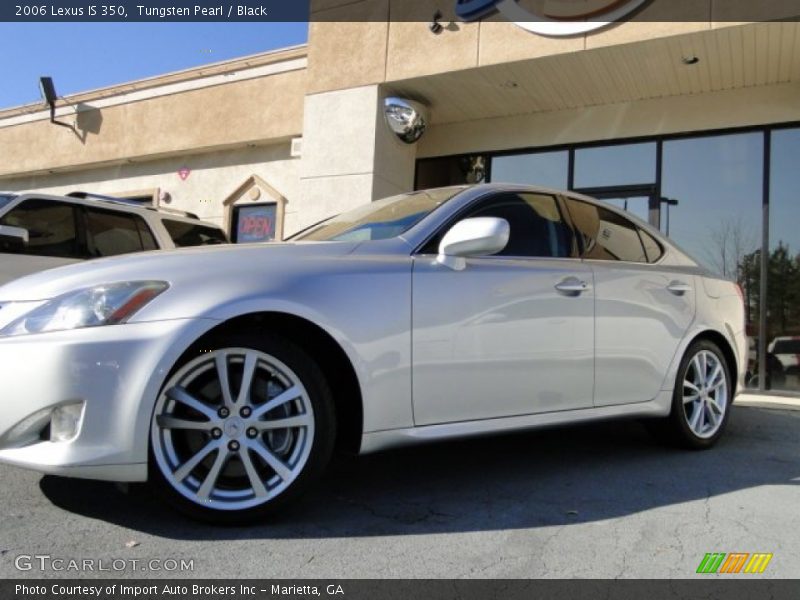 Tungsten Pearl / Black 2006 Lexus IS 350