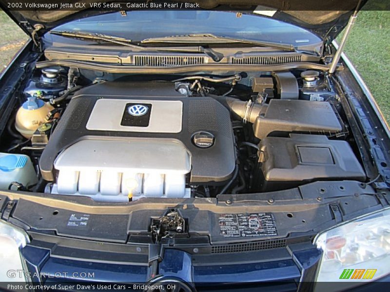  2002 Jetta GLX  VR6 Sedan Engine - 2.8 Liter DOHC 12-Valve V6