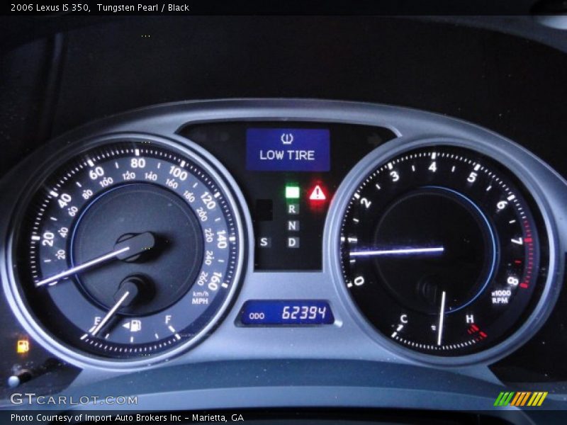 Tungsten Pearl / Black 2006 Lexus IS 350