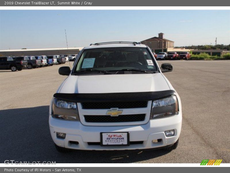 Summit White / Gray 2009 Chevrolet TrailBlazer LT