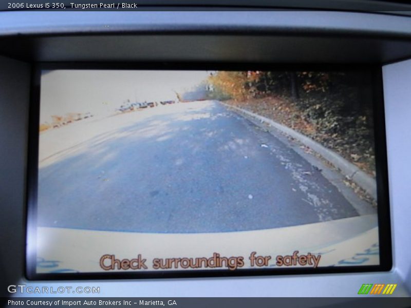 Tungsten Pearl / Black 2006 Lexus IS 350