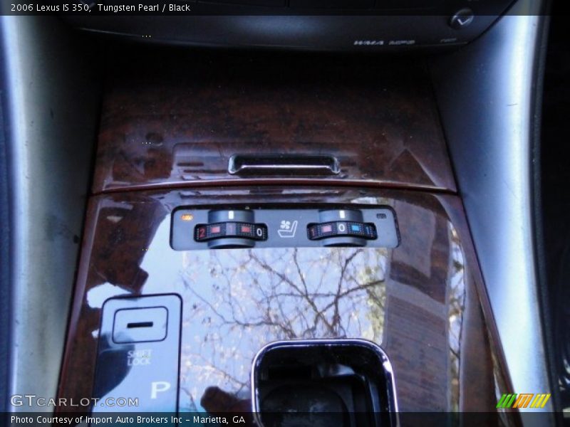Tungsten Pearl / Black 2006 Lexus IS 350