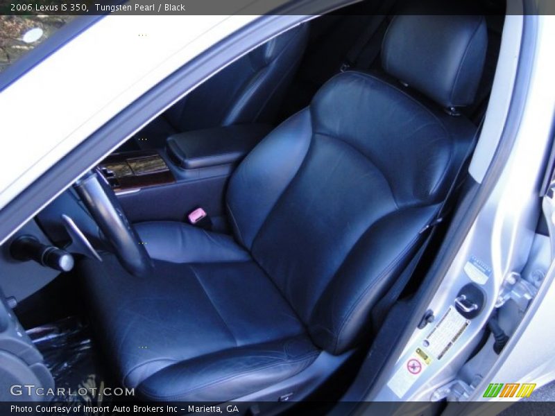 Tungsten Pearl / Black 2006 Lexus IS 350