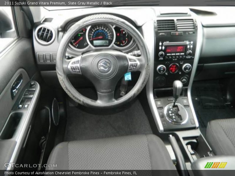 Slate Gray Metallic / Black 2011 Suzuki Grand Vitara Premium
