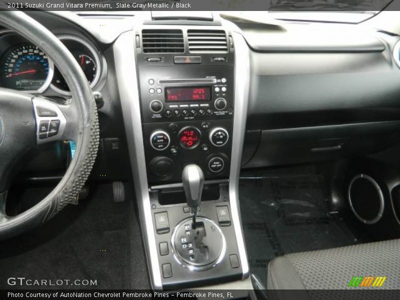 Slate Gray Metallic / Black 2011 Suzuki Grand Vitara Premium