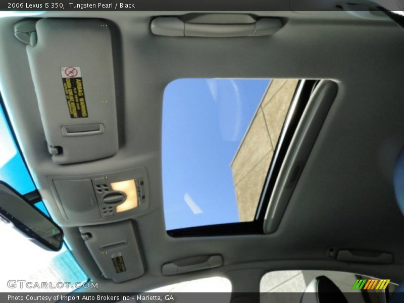 Tungsten Pearl / Black 2006 Lexus IS 350