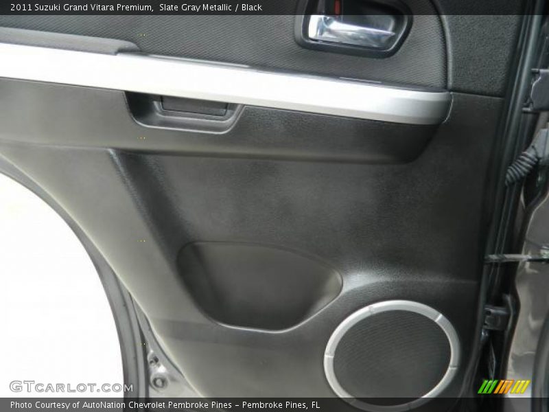 Slate Gray Metallic / Black 2011 Suzuki Grand Vitara Premium