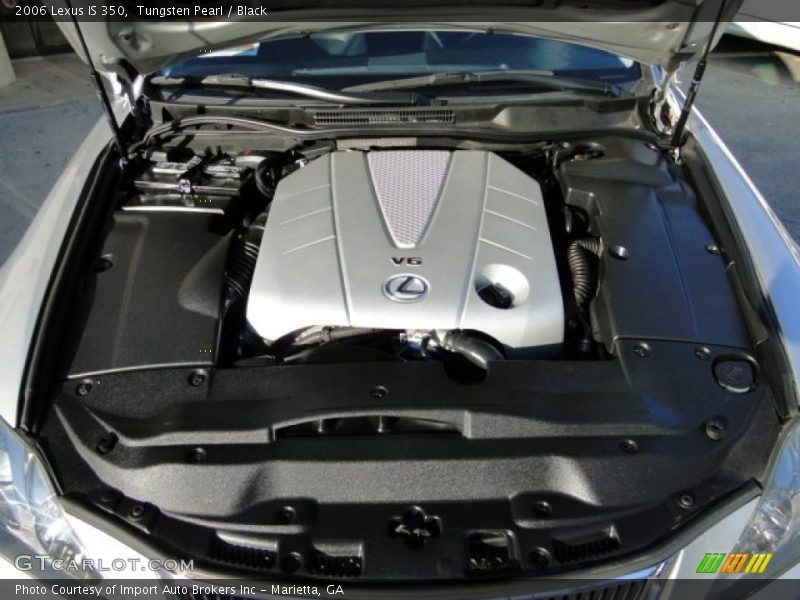 Tungsten Pearl / Black 2006 Lexus IS 350