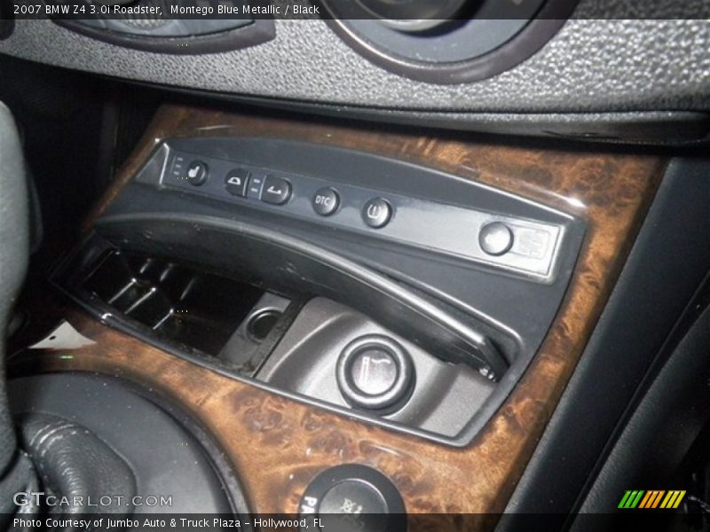 Montego Blue Metallic / Black 2007 BMW Z4 3.0i Roadster