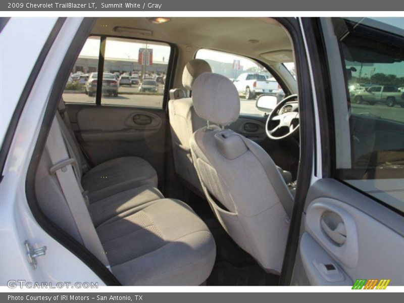 Summit White / Gray 2009 Chevrolet TrailBlazer LT