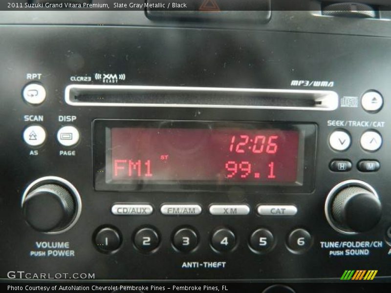 Audio System of 2011 Grand Vitara Premium