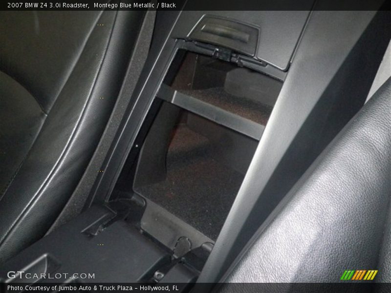 Montego Blue Metallic / Black 2007 BMW Z4 3.0i Roadster