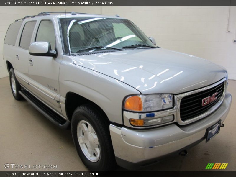 Silver Birch Metallic / Stone Gray 2005 GMC Yukon XL SLT 4x4