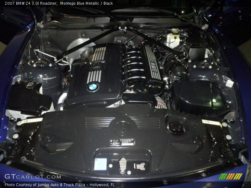  2007 Z4 3.0i Roadster Engine - 3.0 Liter DOHC 24-Valve VVT Inline 6 Cylinder