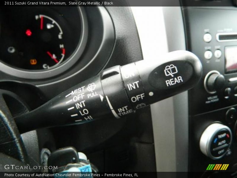 Slate Gray Metallic / Black 2011 Suzuki Grand Vitara Premium