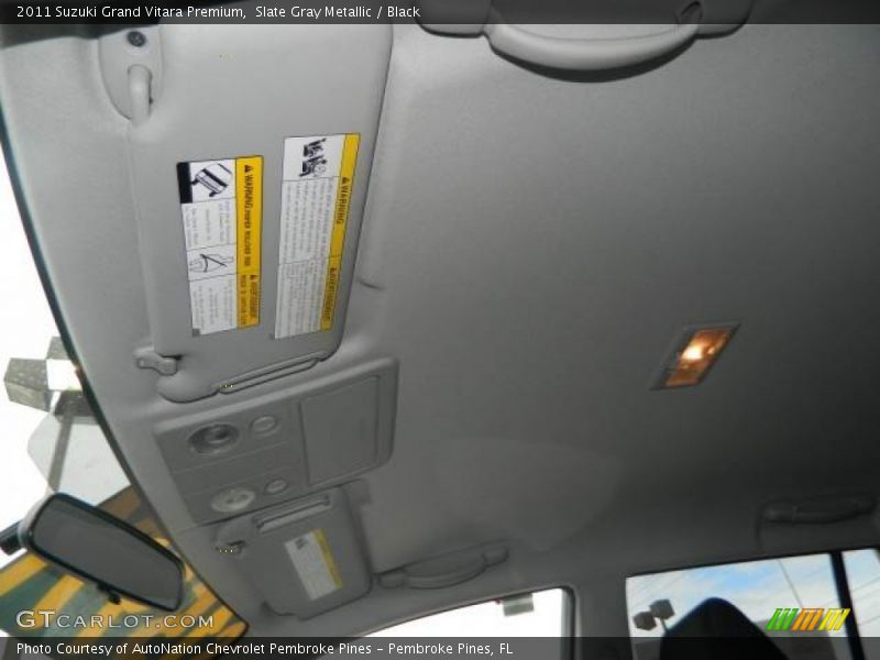 Slate Gray Metallic / Black 2011 Suzuki Grand Vitara Premium