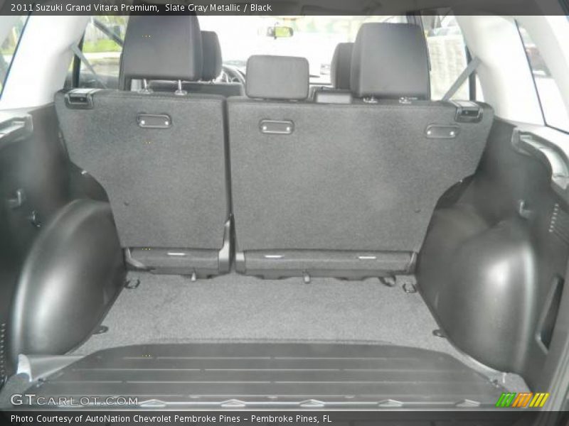 Slate Gray Metallic / Black 2011 Suzuki Grand Vitara Premium