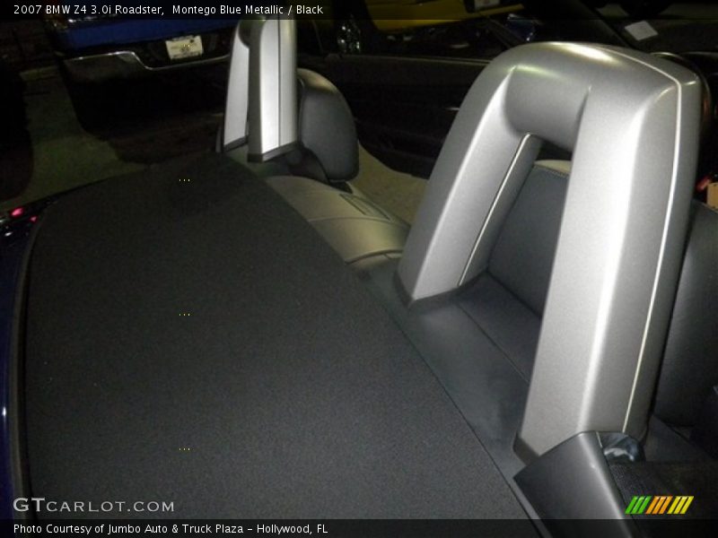 Montego Blue Metallic / Black 2007 BMW Z4 3.0i Roadster