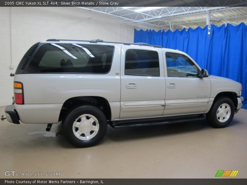 Silver Birch Metallic / Stone Gray 2005 GMC Yukon XL SLT 4x4