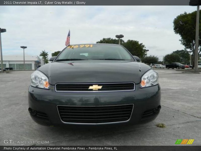 Cyber Gray Metallic / Ebony 2011 Chevrolet Impala LT