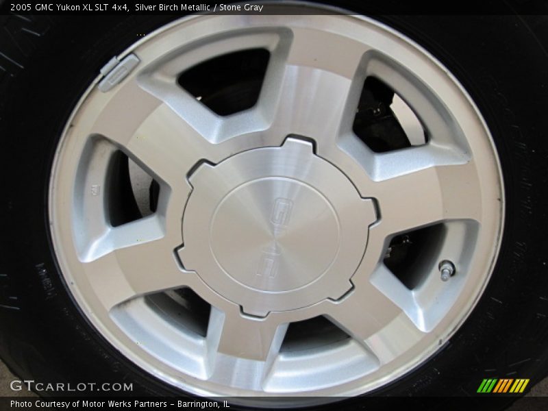 Silver Birch Metallic / Stone Gray 2005 GMC Yukon XL SLT 4x4
