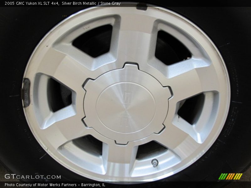 Silver Birch Metallic / Stone Gray 2005 GMC Yukon XL SLT 4x4