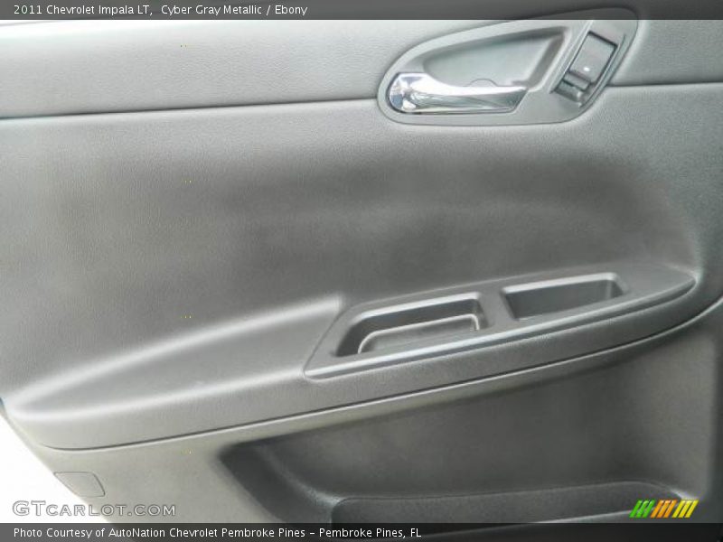 Cyber Gray Metallic / Ebony 2011 Chevrolet Impala LT