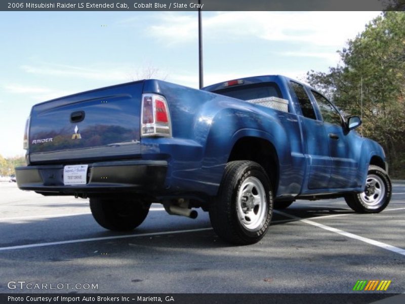 Cobalt Blue / Slate Gray 2006 Mitsubishi Raider LS Extended Cab