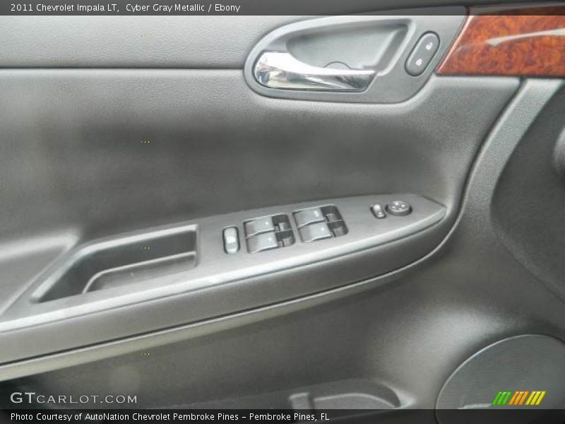 Cyber Gray Metallic / Ebony 2011 Chevrolet Impala LT