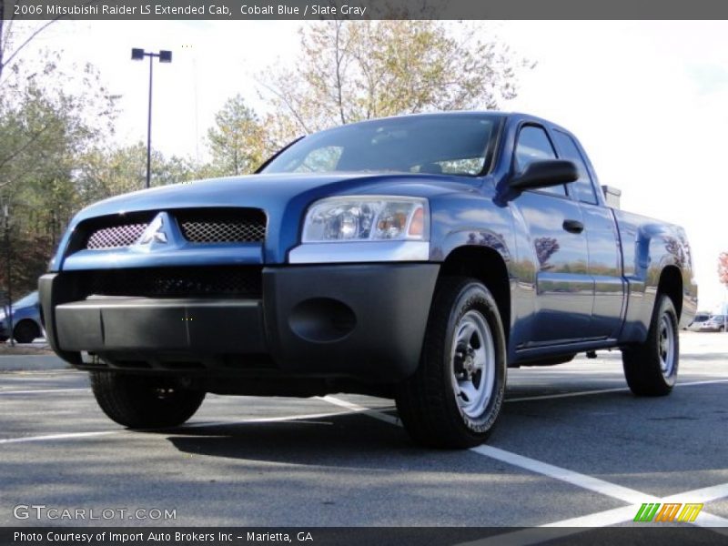 Cobalt Blue / Slate Gray 2006 Mitsubishi Raider LS Extended Cab