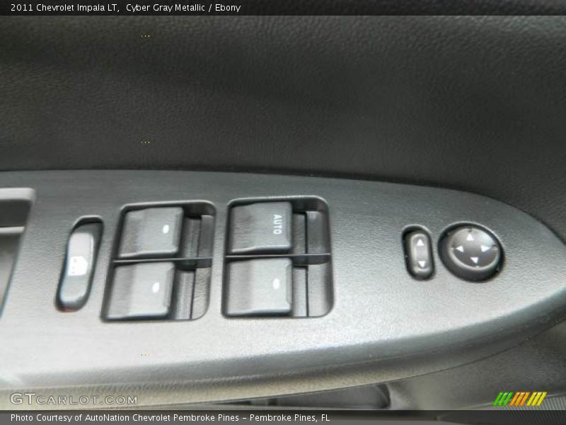 Cyber Gray Metallic / Ebony 2011 Chevrolet Impala LT