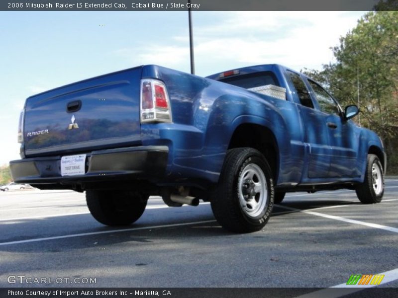 Cobalt Blue / Slate Gray 2006 Mitsubishi Raider LS Extended Cab