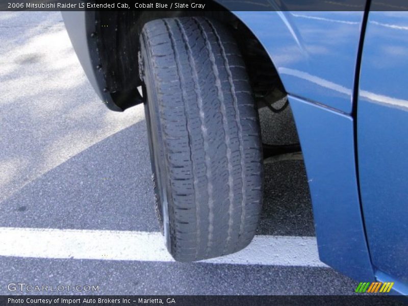 Cobalt Blue / Slate Gray 2006 Mitsubishi Raider LS Extended Cab