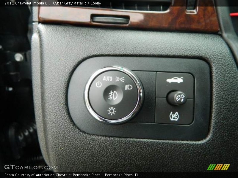 Cyber Gray Metallic / Ebony 2011 Chevrolet Impala LT