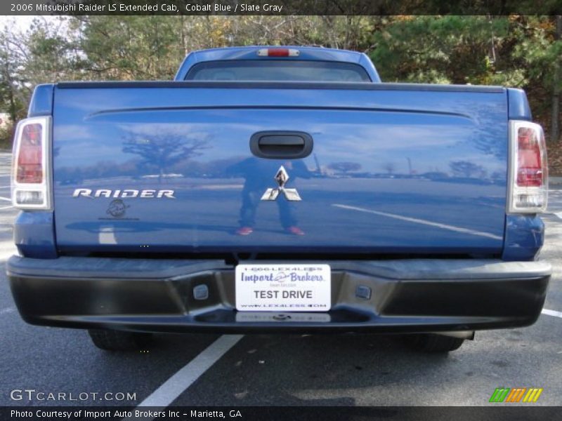 Cobalt Blue / Slate Gray 2006 Mitsubishi Raider LS Extended Cab