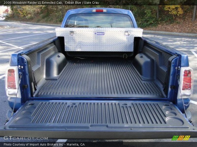 Cobalt Blue / Slate Gray 2006 Mitsubishi Raider LS Extended Cab