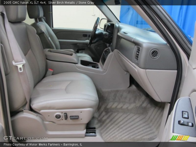 Silver Birch Metallic / Stone Gray 2005 GMC Yukon XL SLT 4x4