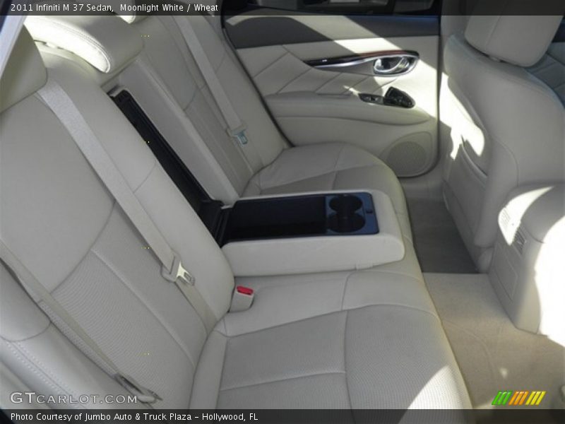Moonlight White / Wheat 2011 Infiniti M 37 Sedan
