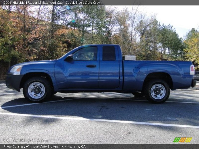 Cobalt Blue / Slate Gray 2006 Mitsubishi Raider LS Extended Cab