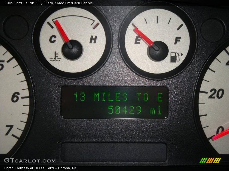 Black / Medium/Dark Pebble 2005 Ford Taurus SEL