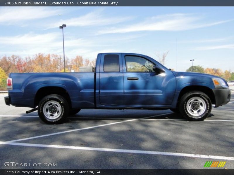 Cobalt Blue / Slate Gray 2006 Mitsubishi Raider LS Extended Cab