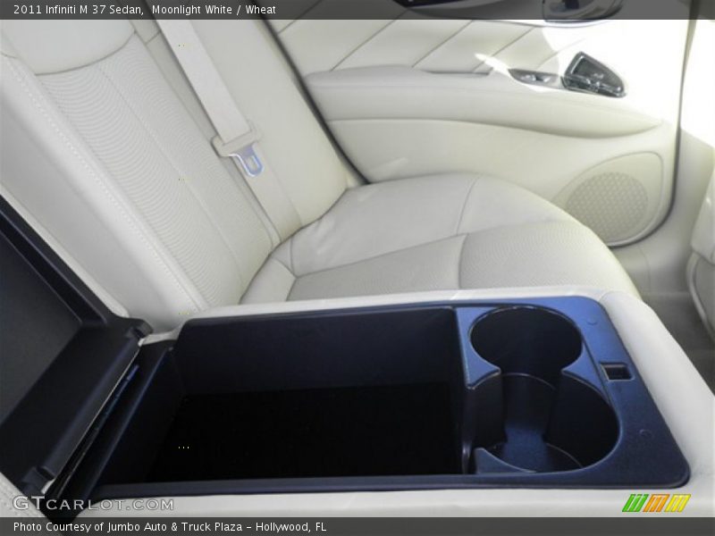 Moonlight White / Wheat 2011 Infiniti M 37 Sedan