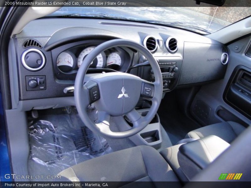Cobalt Blue / Slate Gray 2006 Mitsubishi Raider LS Extended Cab