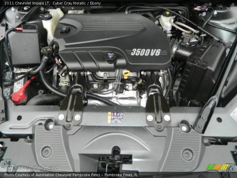 Cyber Gray Metallic / Ebony 2011 Chevrolet Impala LT