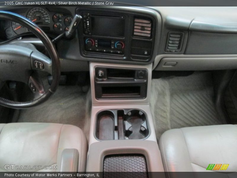Silver Birch Metallic / Stone Gray 2005 GMC Yukon XL SLT 4x4